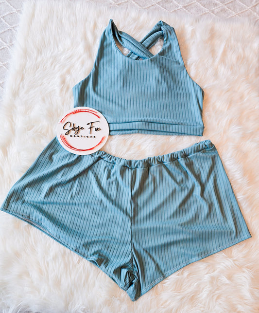 RTS Adult 1X Bralette & Breezy Short set