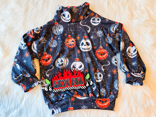 Mock Neck Sweater NB to 16y
