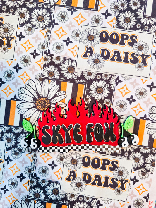DBP Fabric daisy