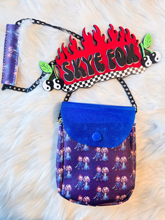 Purse spooky guy