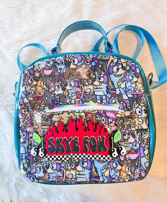 Blue Dog Blue Stadium Bag