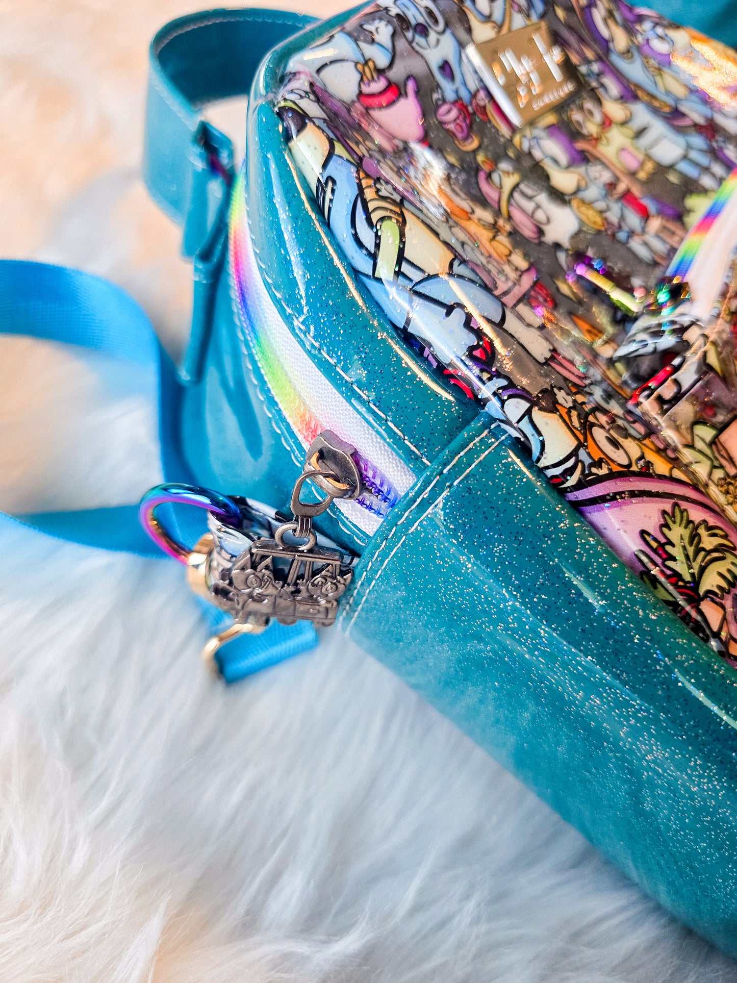 Blue Dog Blue Stadium Bag