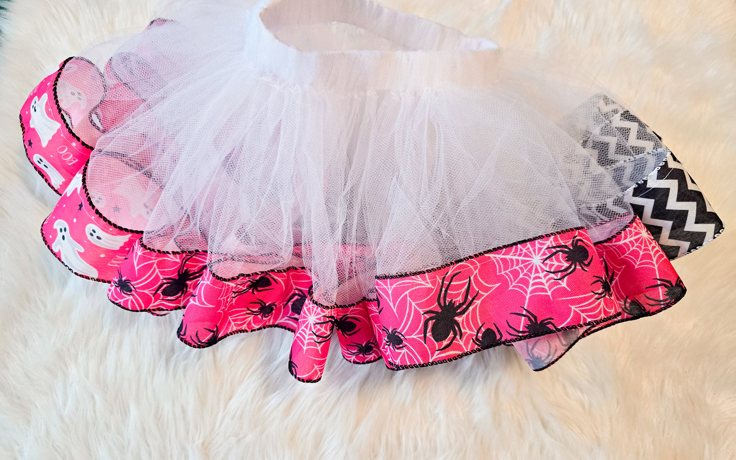 RTS Ribbon TuTu size 3T Elastic Waistband