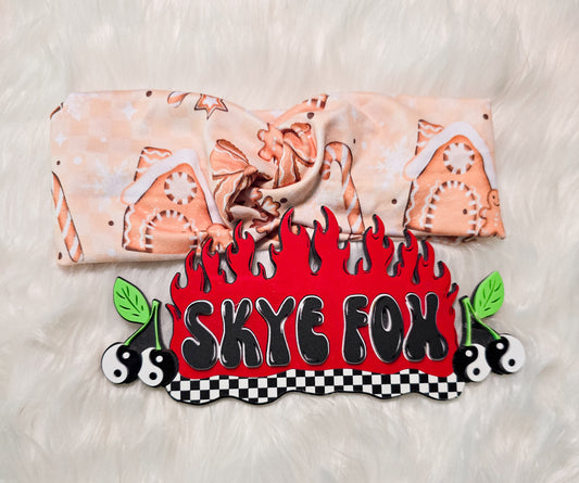Twist Headband brown Gingerbread