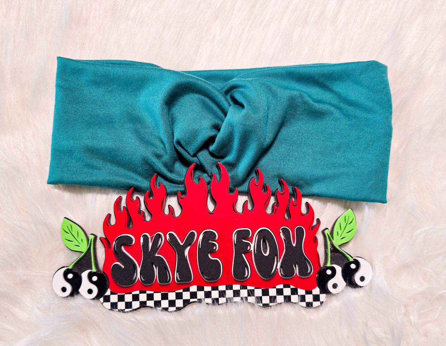 Twist Headband dark teal