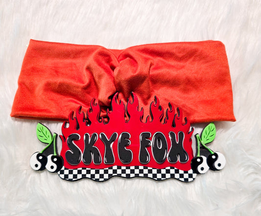 Twist Headband orange