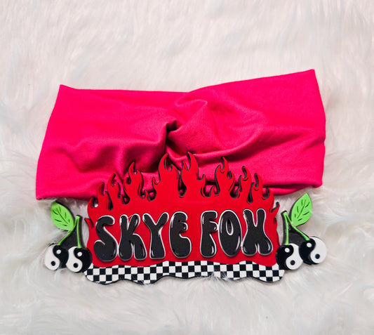 Twist Headband Hot pink