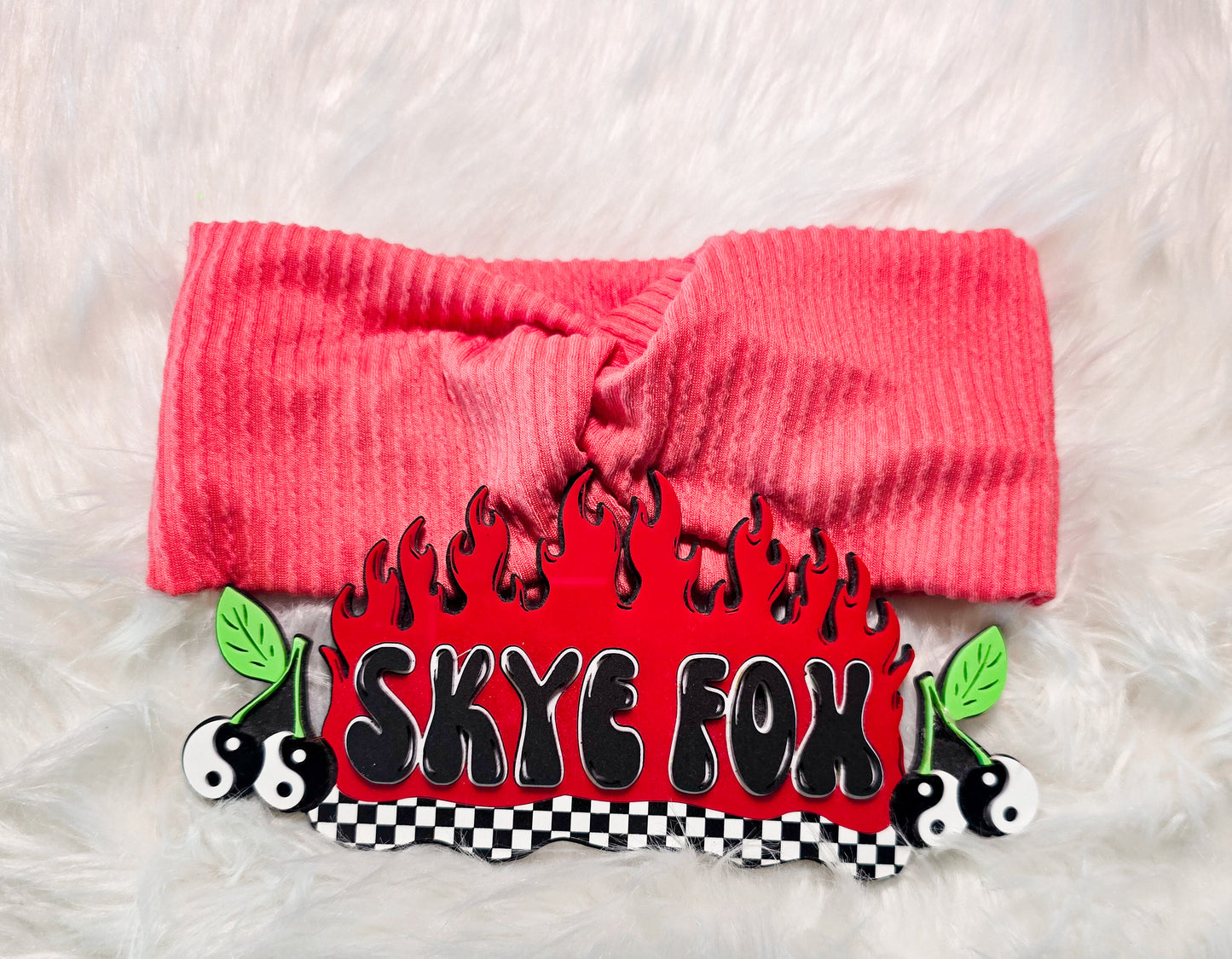 Twist Headband pink