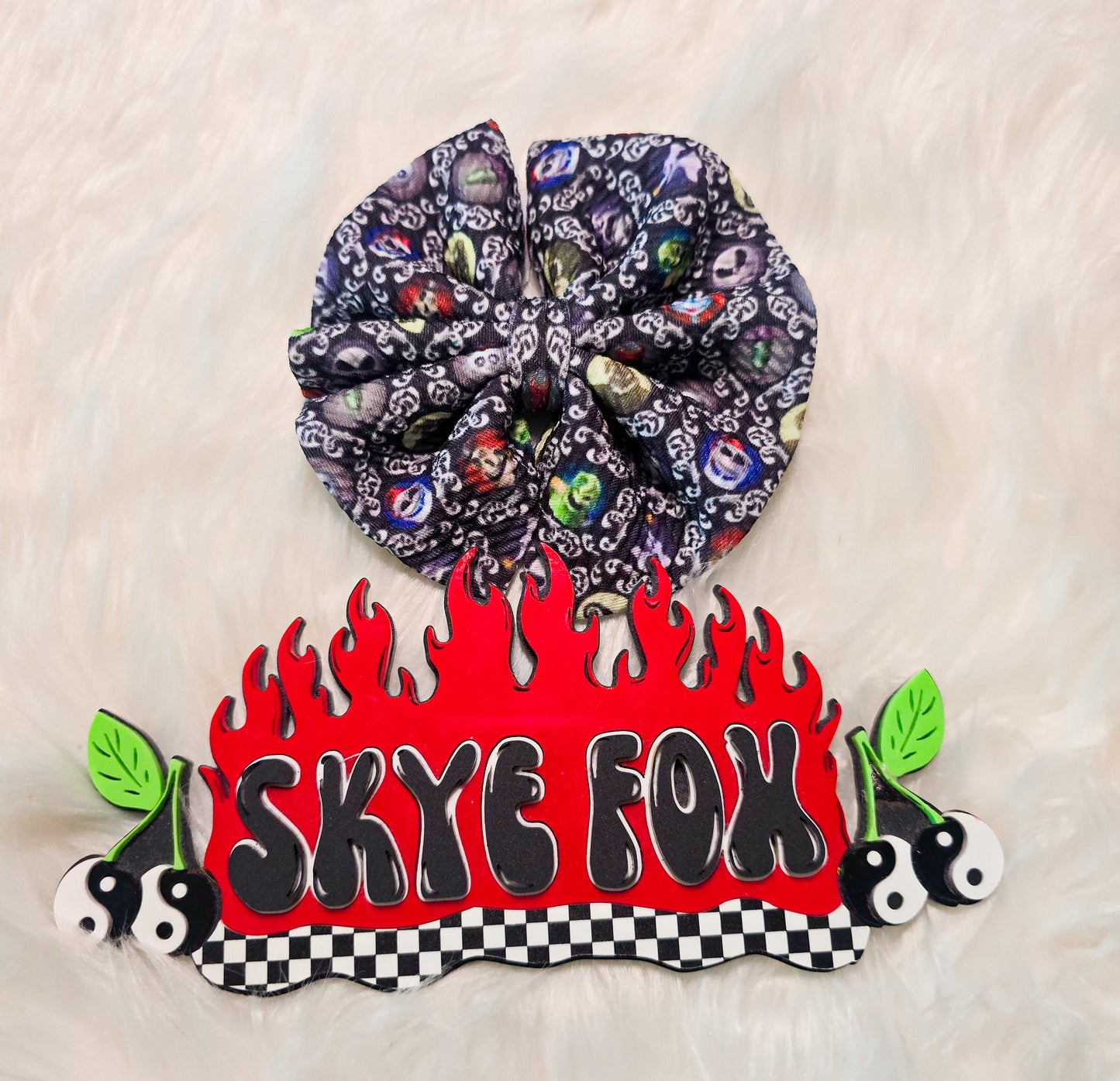 Halloween 5" Hair Bow