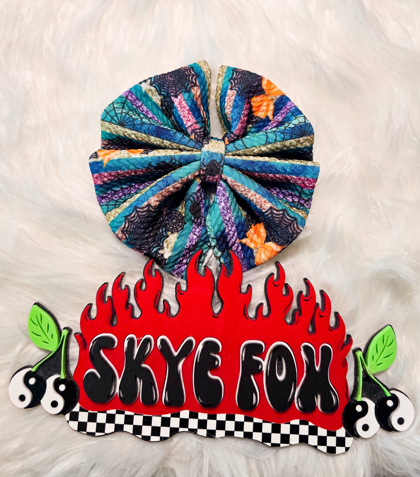 Halloween 5" Hair Bow