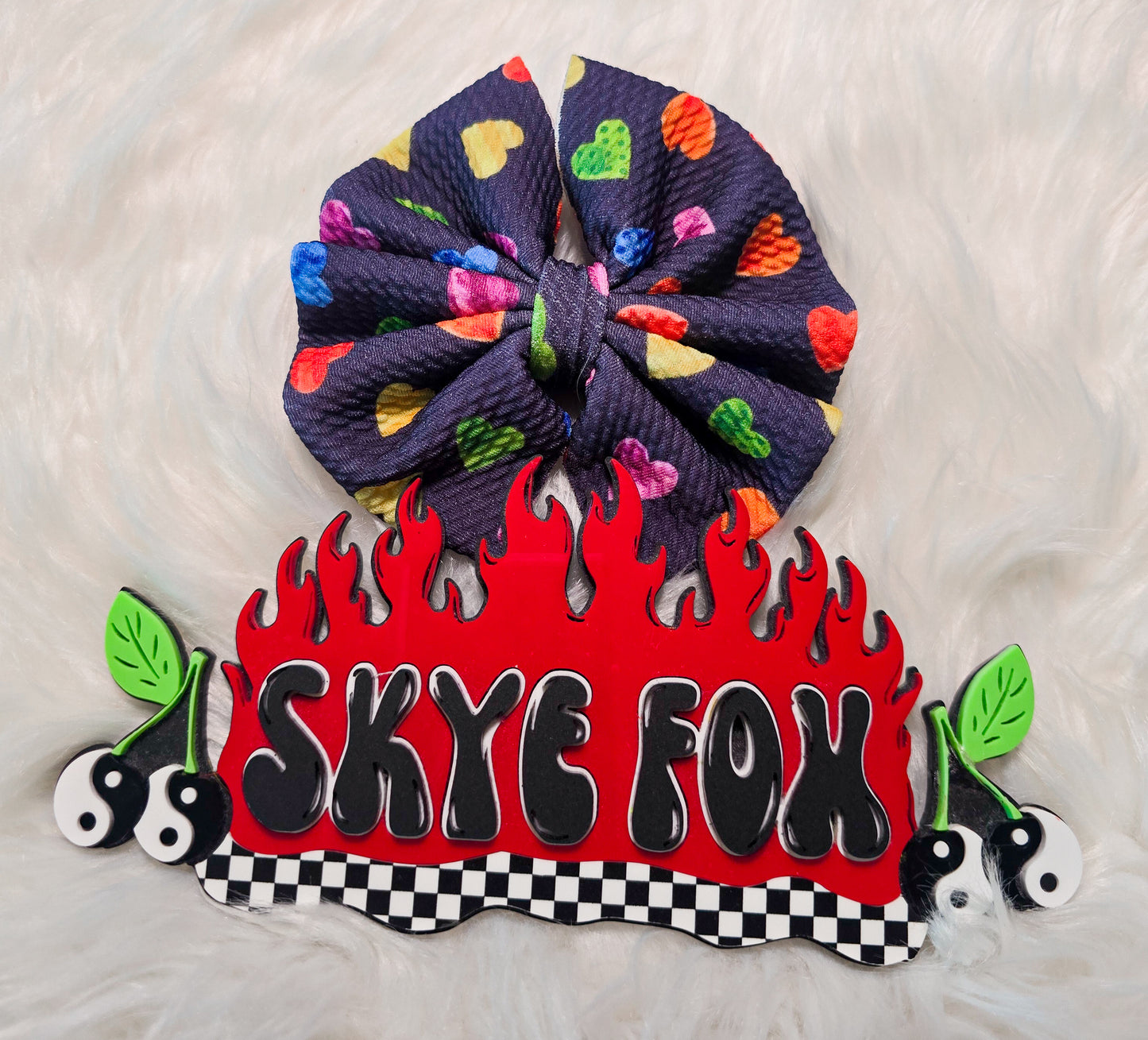Colorful 5" Hair Bow