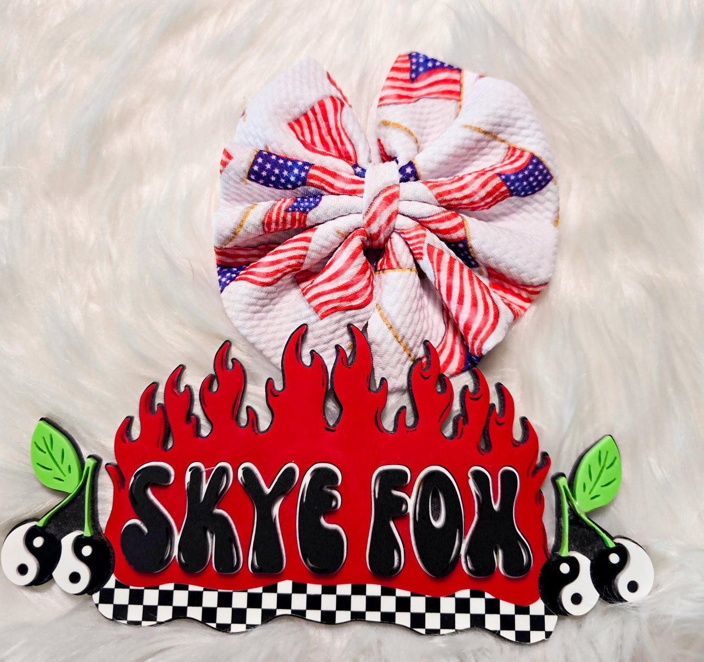 Colorful 5" Hair Bow