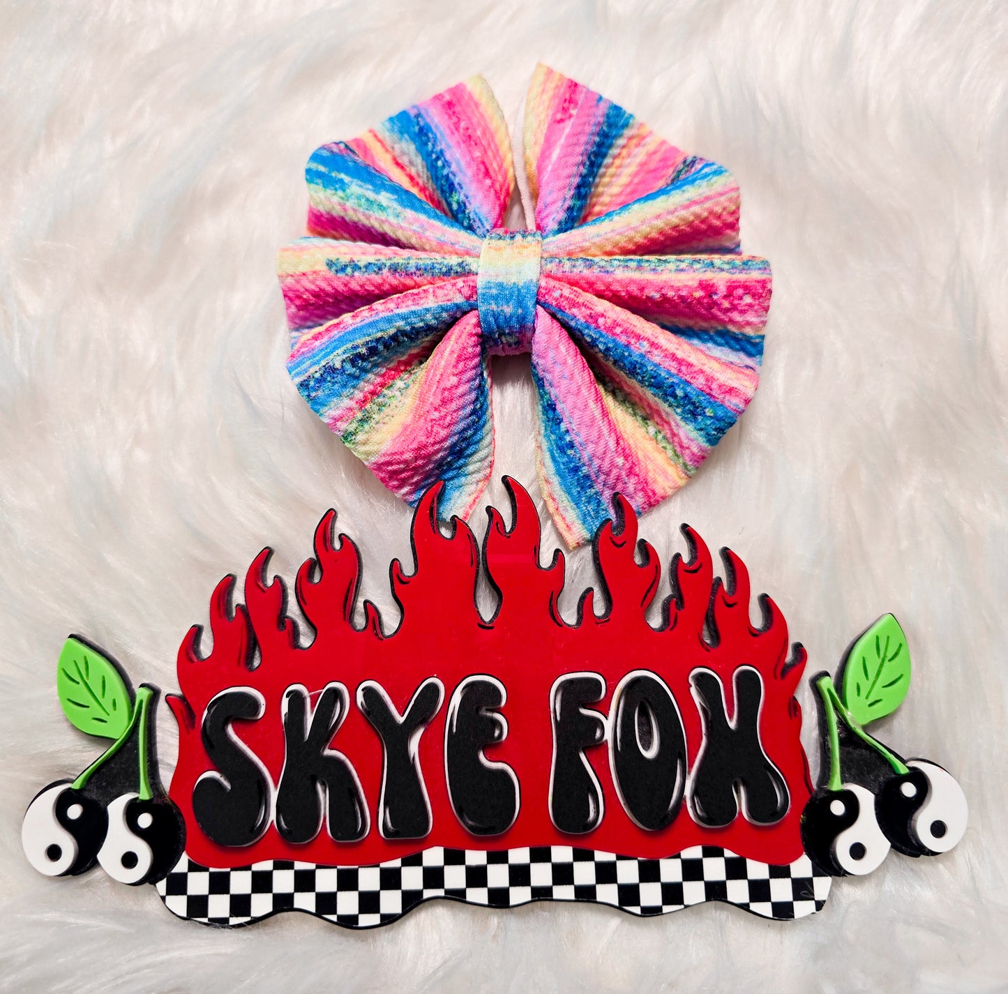 Colorful 5" Hair Bow