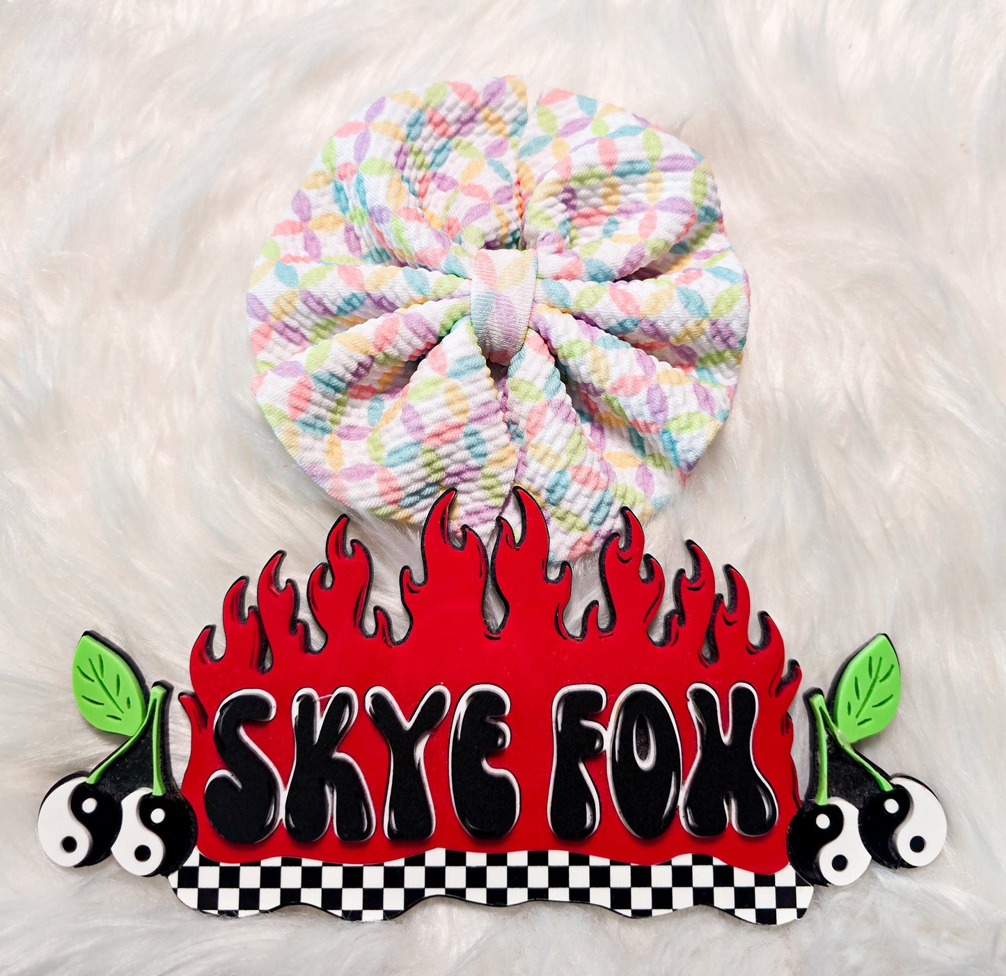 Colorful 5" Hair Bow