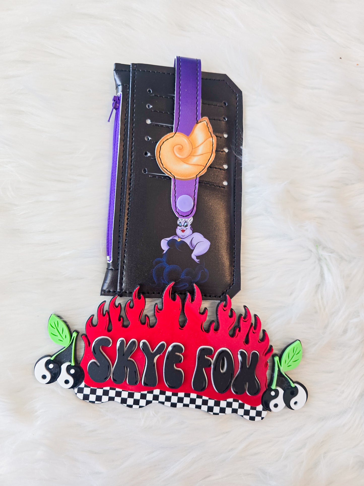 Witch purple Purse pal wallet
