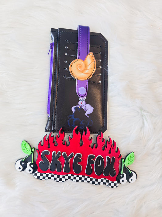 Witch purple Purse pal wallet