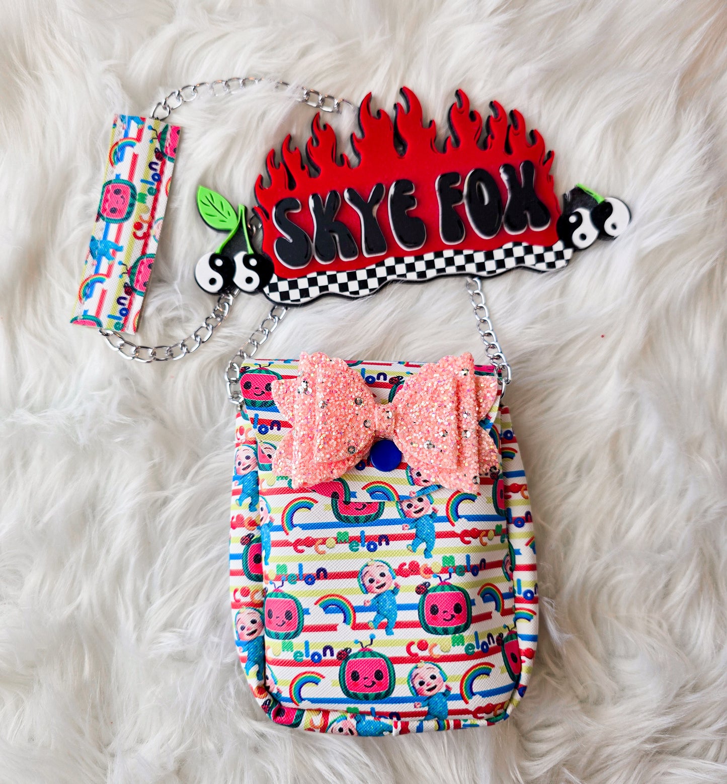 Character stripes Purse