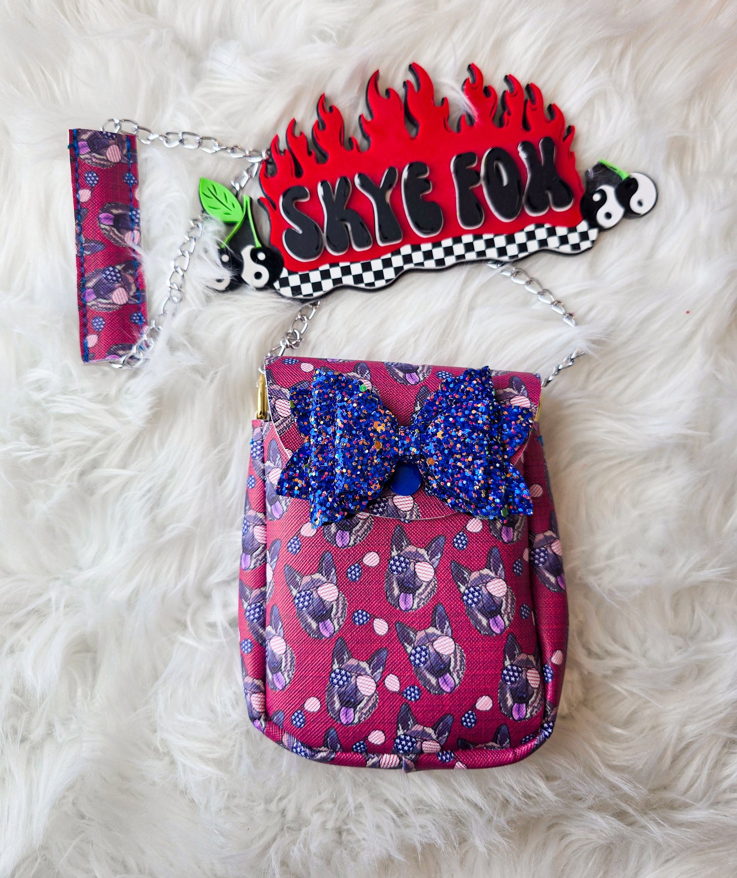 RWB Dogs Purse