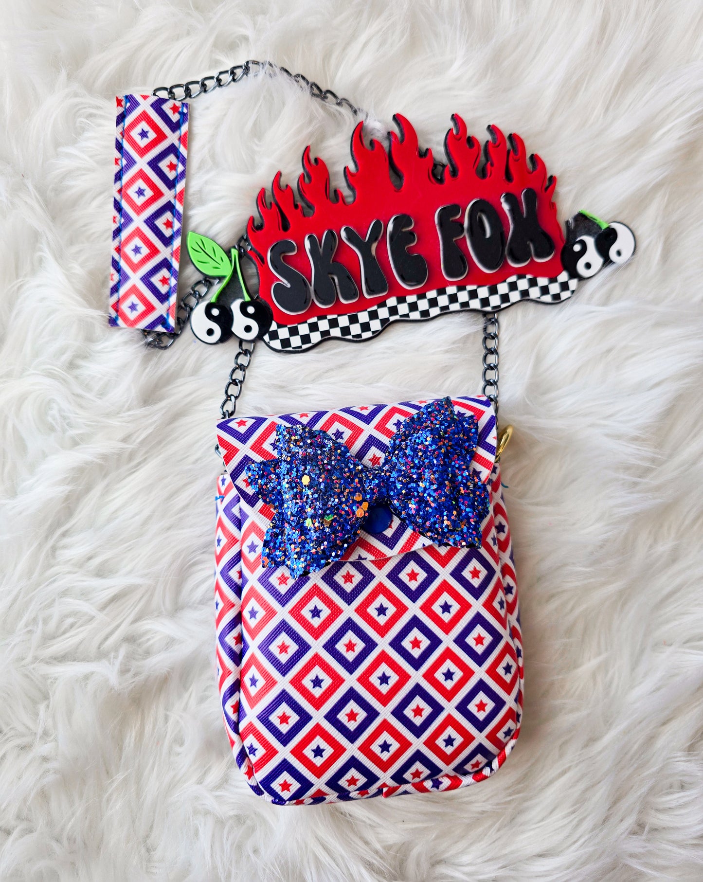 RWB diamond Purse