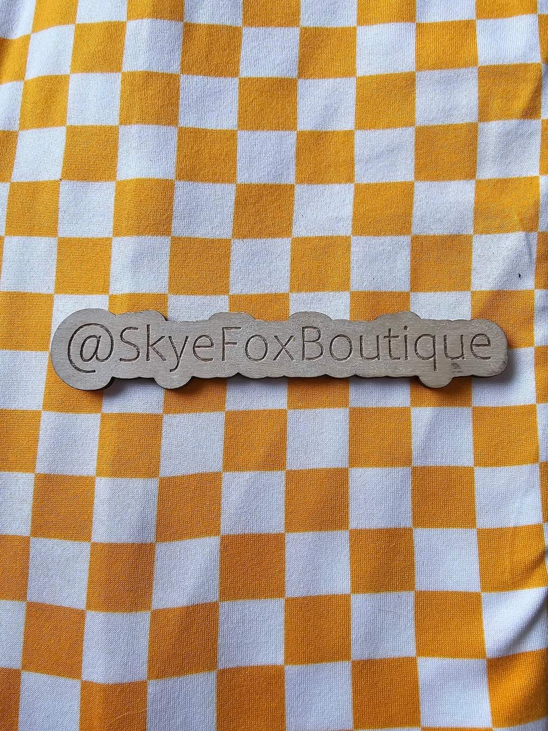 Yellow & white checks