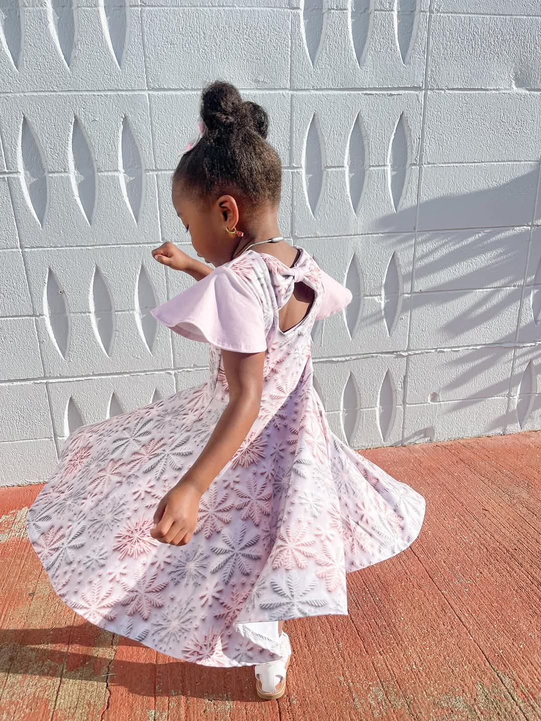 Skyler Bow Back Top/Dress NB to 12y