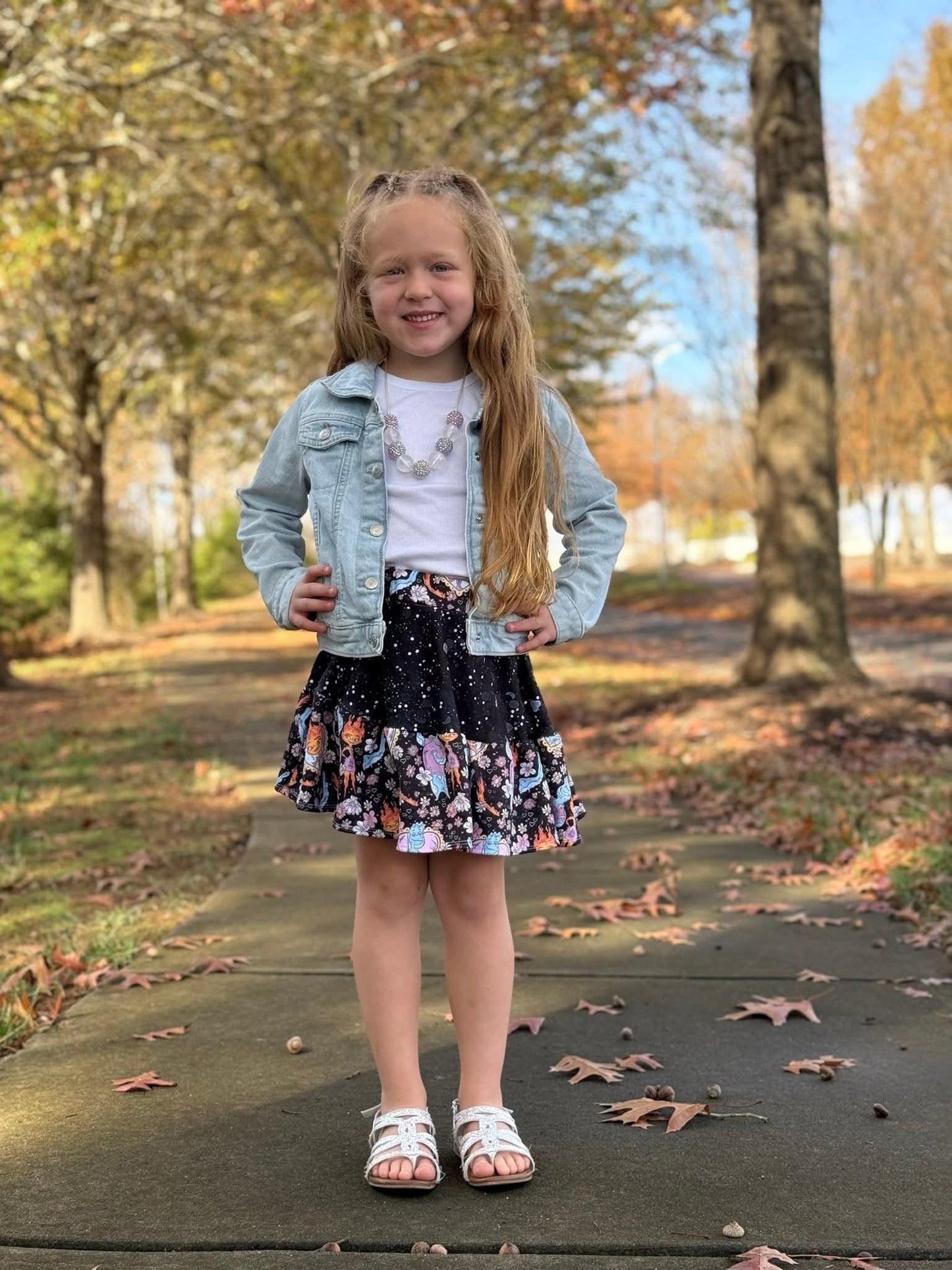Adult & Kids Tiered Skirt