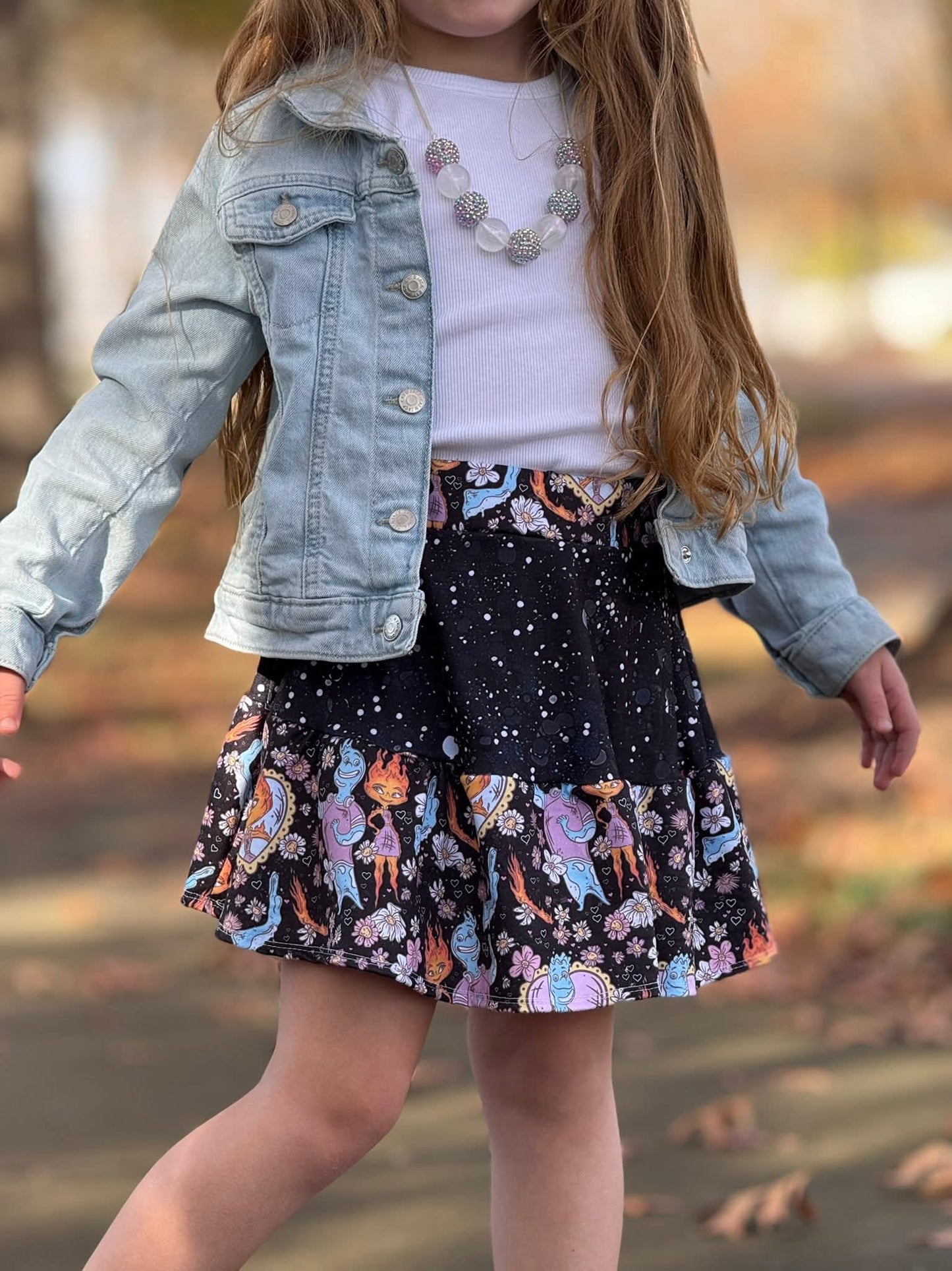 Adult & Kids Tiered Skirt