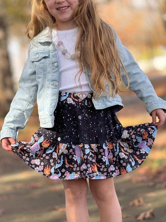 Adult & Kids Tiered Skirt