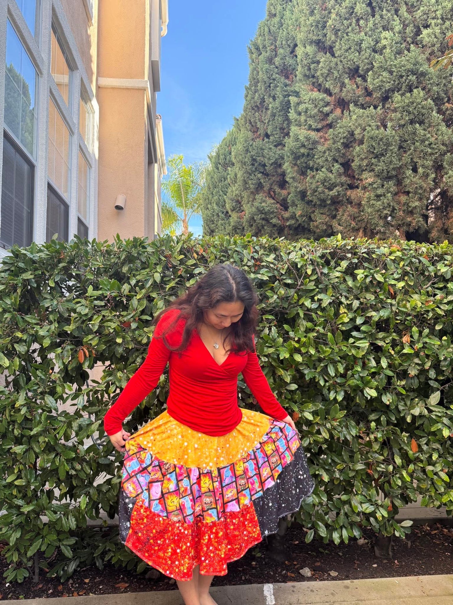 Adult & Kids Tiered Skirt