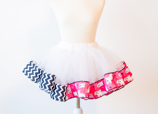 RTS Ribbon TuTu size 3T Elastic Waistband