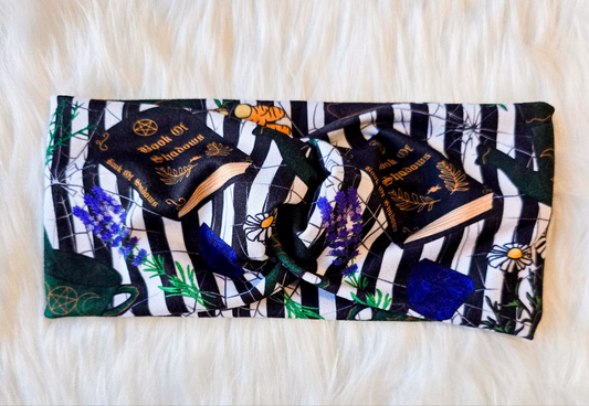 Twist Headband stripes herbs