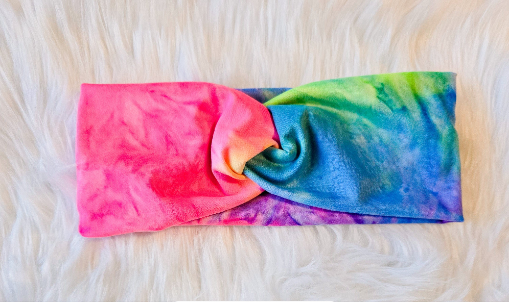 Twist Headband tydedye