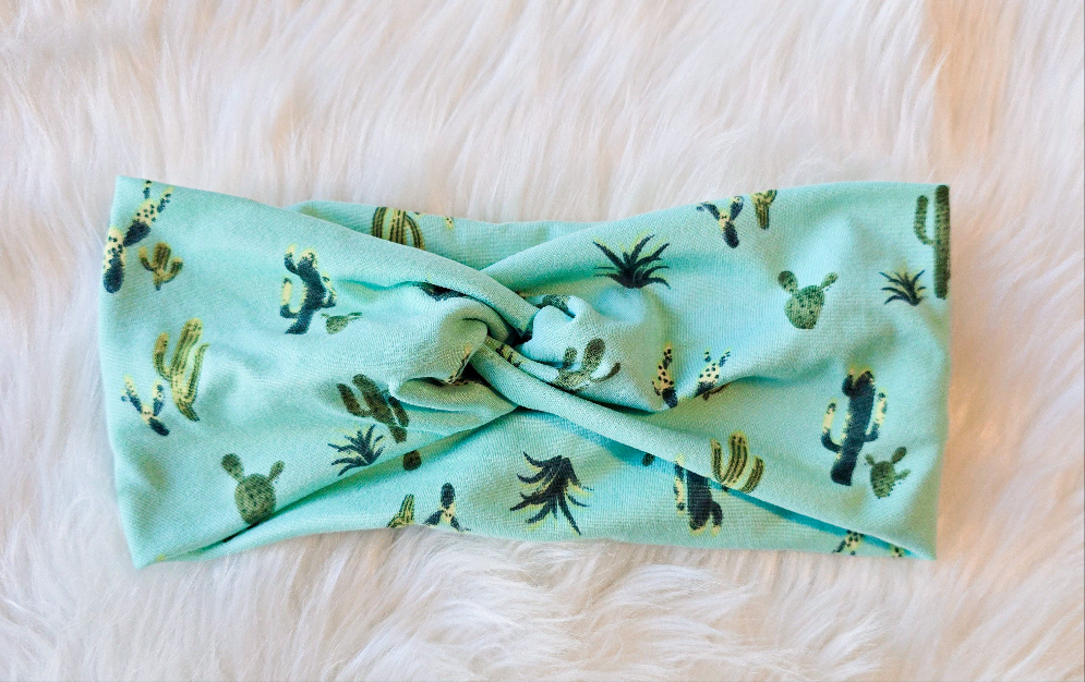 Twist Headband cactus