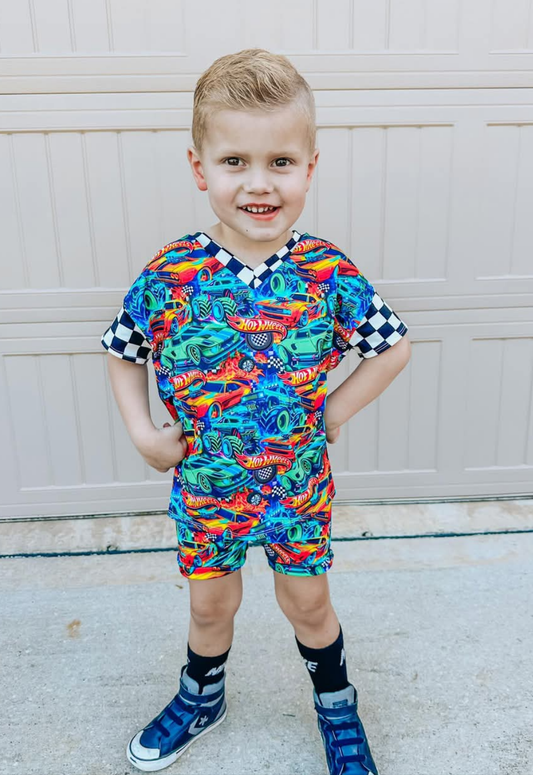 Kids Baggy V Neck