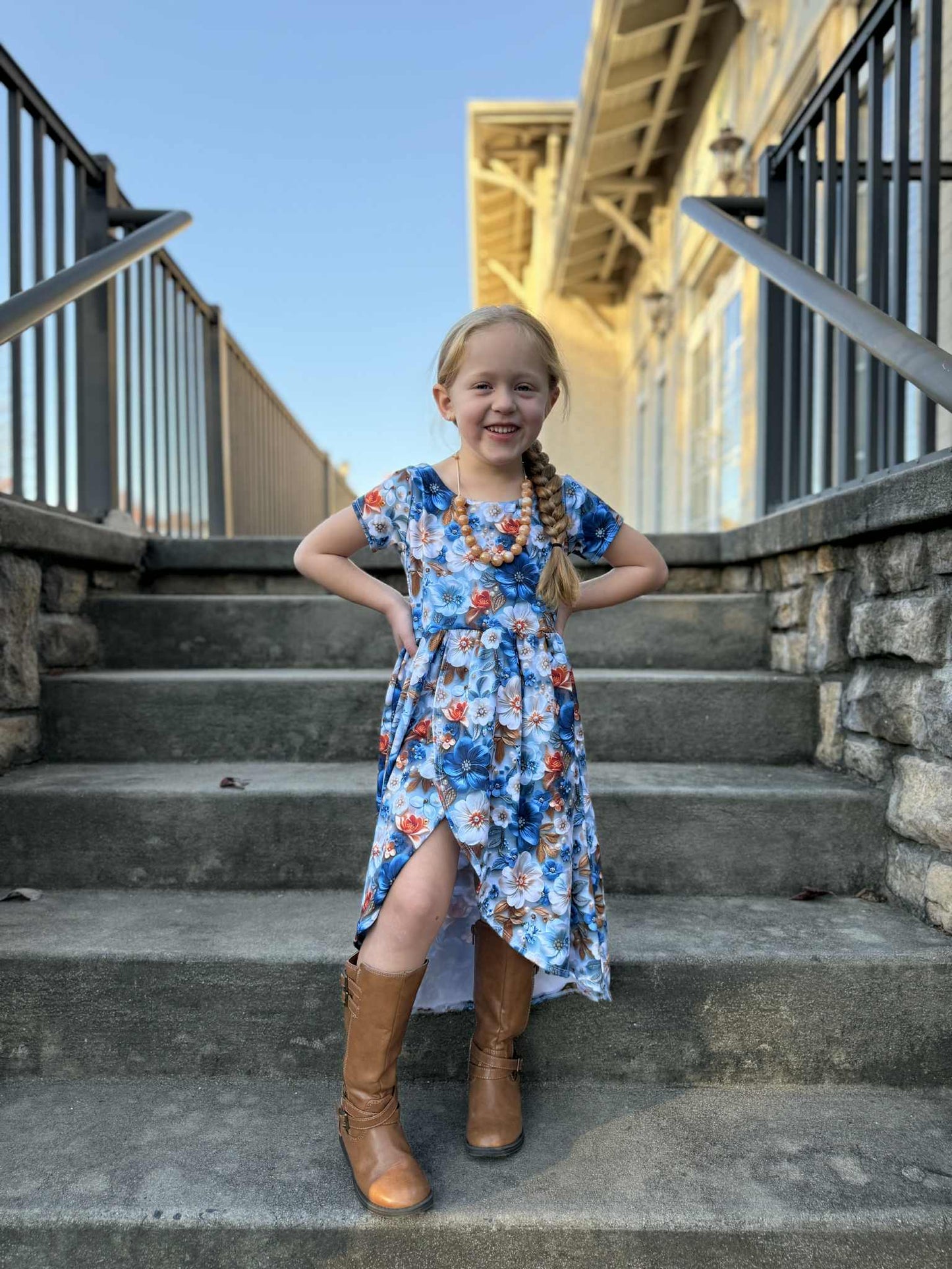 Adult & Kids Bluezette Dress