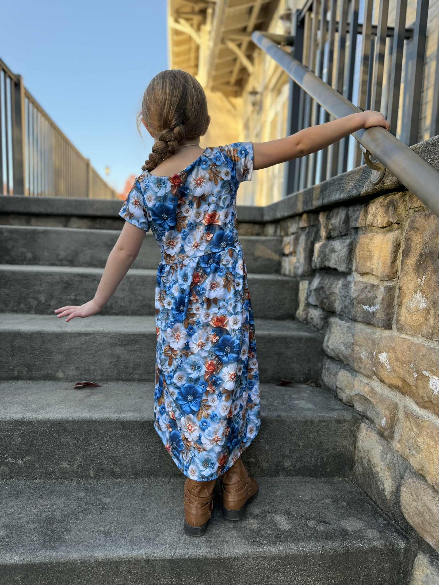 Adult & Kids Bluezette Dress