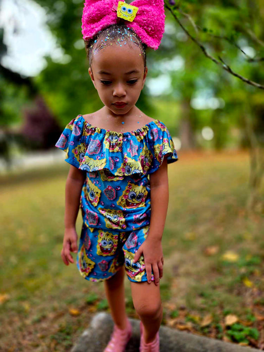 Iris Top/Romper 6-12m to 14y