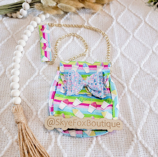Purse snow cone