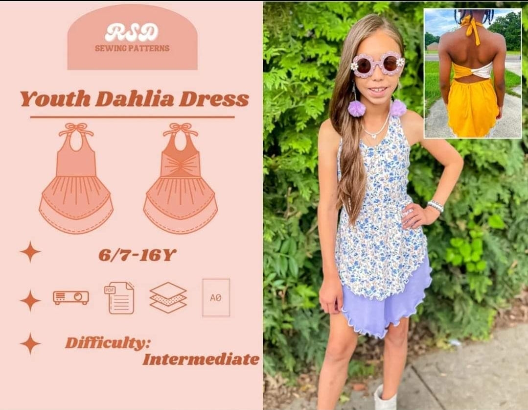 Dahlia Dress NB to 16y