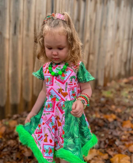 Vintage Jen Dress 2T - 9/10y
