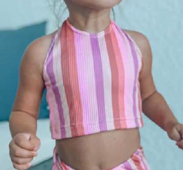 Reversible Halter Top 0-3m to 9/10y