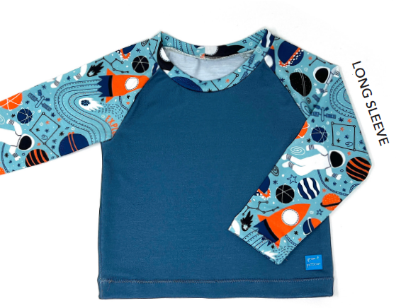 Hunter Raglan Top 0-3m to 12y