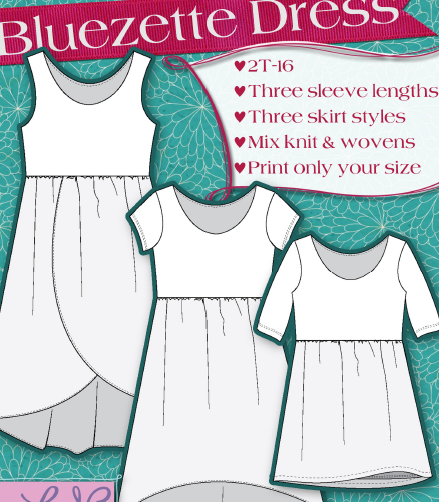 Adult & Kids Bluezette Dress