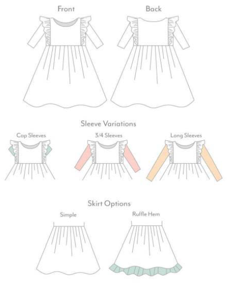 Kids Cusco Dress 12m to 14y