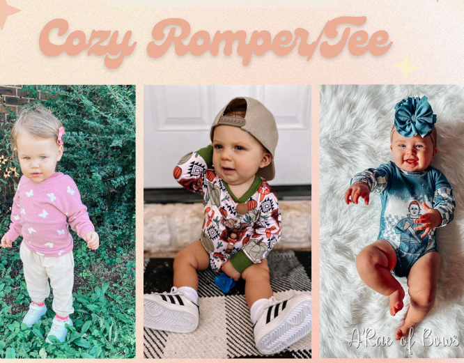 Kids Cozy Romper 0/3 to 9/10