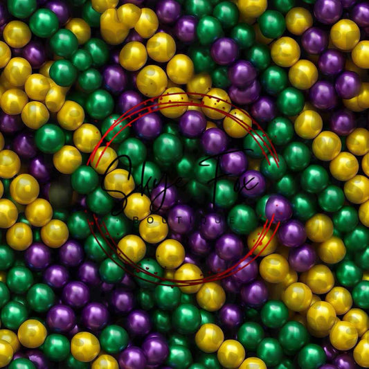 Mardi Gra beads