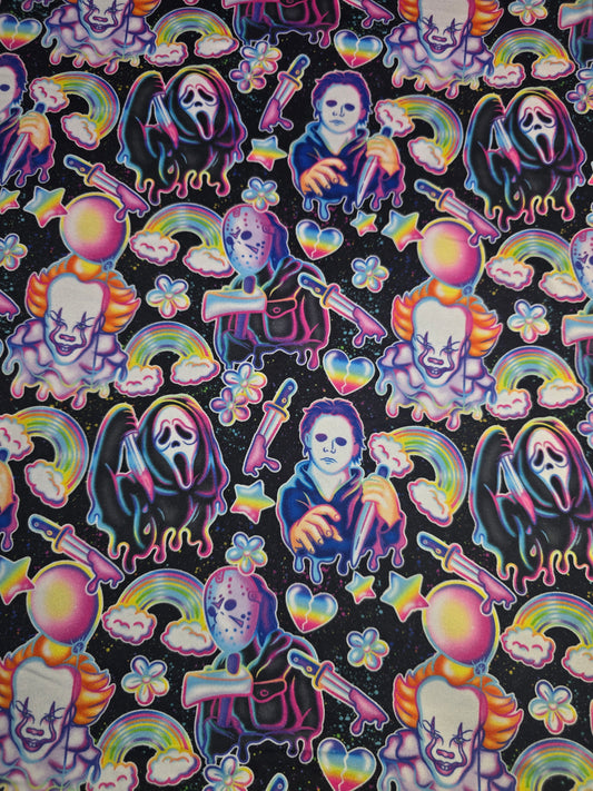 DBP Fabric Rainbow horror